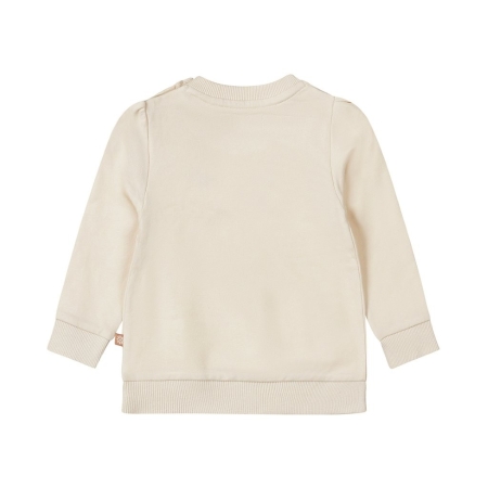 Dirkje sweater off white bloemen (Q52395)