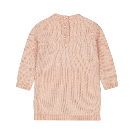Dirkje gebreide jurk blushed pink (Q52435)