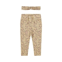 Dirkje broek dark sand aop (Q52442)