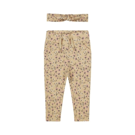 Dirkje broek dark sand aop (Q52442)