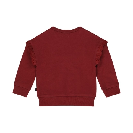 Dirkje dunne sweater dark red (Q52479)