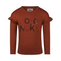 Koko Noko longsleeve cognac (Q52938)