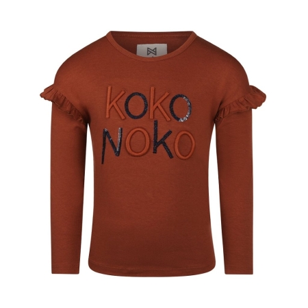 Koko Noko longsleeve cognac (Q52938)