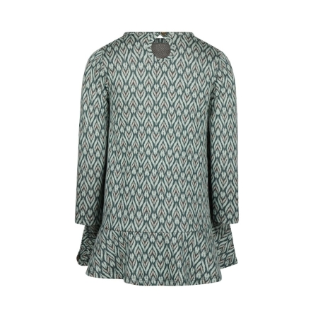 Koko Noko jurk light aqua aop (Q52952)