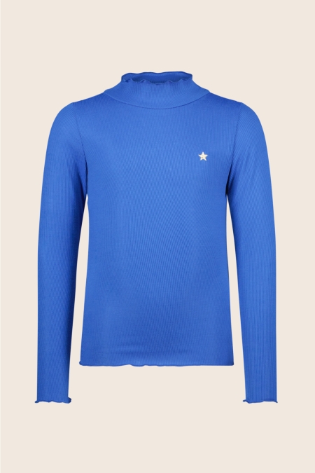 Like Flo rib longsleeve Eef cobalt (F508-5400-155)