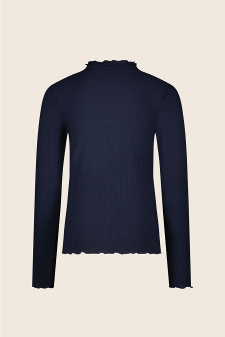 Like Flo rib longsleeve Eef navy (F508-5400-190)