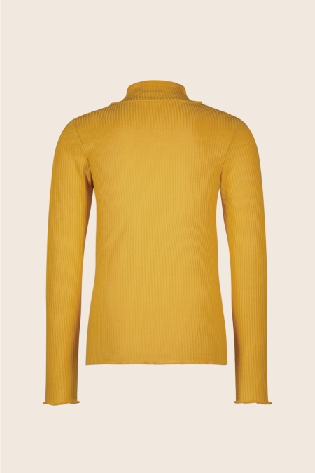 Like Flo rib longsleeve Eef mosterd (F508-5400-430)
