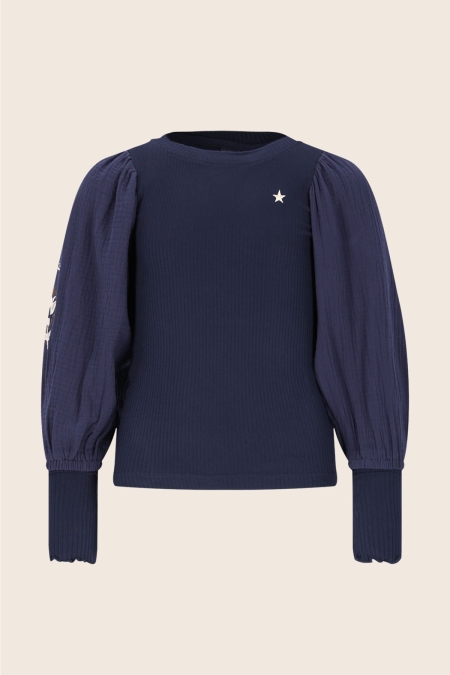 Like Flo longsleeve Eloise navy (F508-5402-190)