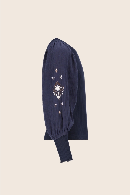 Like Flo longsleeve Eloise navy (F508-5402-190)