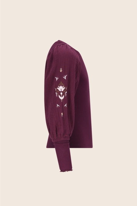 Like Flo longsleeve Eloise cherry (F508-5402-615)