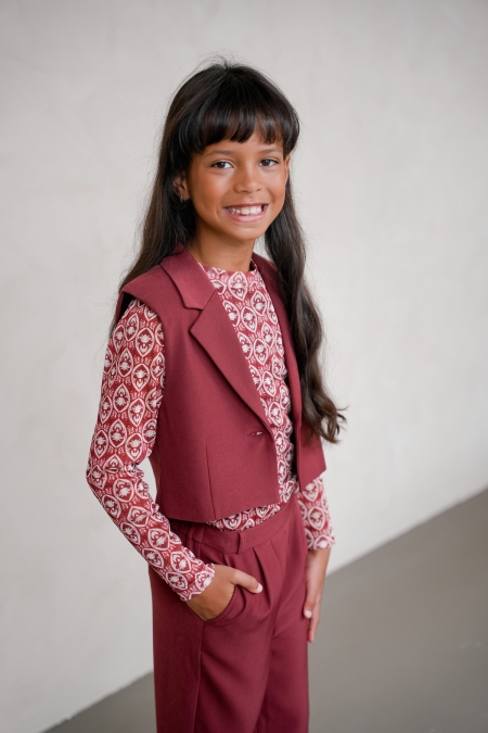 Like Flo longsleeve Estee batik (F508-5403-914)