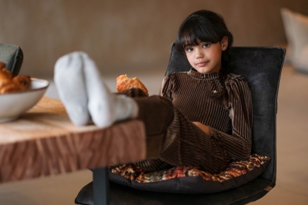 Like Flo longsleeve Esmay choco (F508-5407-470)