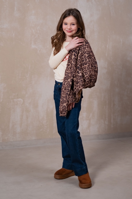 Like Flo wideleg jeans Fabiana raw denim (F508-5612-196)