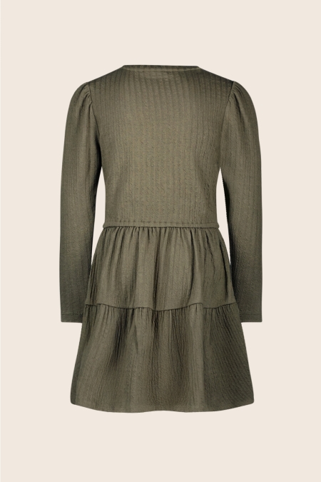 Like Flo jurk Messie army (F508-5803-355)