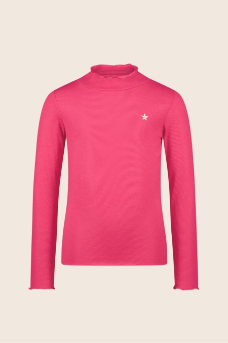 Like Flo rib longsleeve raspberry (F509-5400-283)
