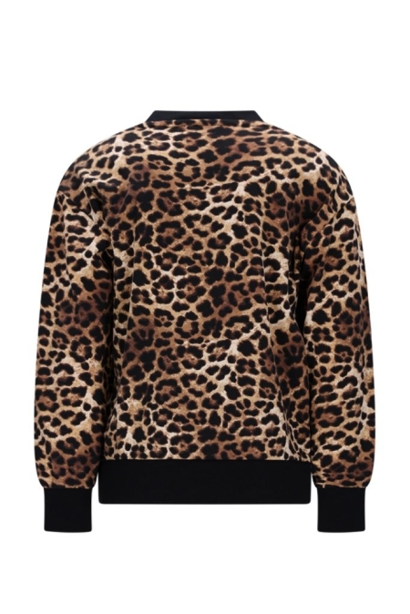 Moodstreet sweater Sky leopard (M508-5303-908)