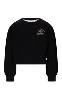 Moodstreet cropped sweater Sota black (M508-5305-099)