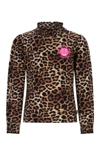 Moodstreet longsleeve Laure leopard (M508-5407-908)