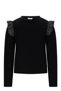 Moodstreet longsleeve Senna black (M508-5412-099)