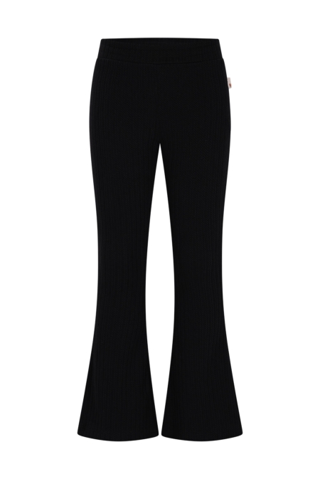 Moodstreet flared broek Bess black (M508-5602-099)