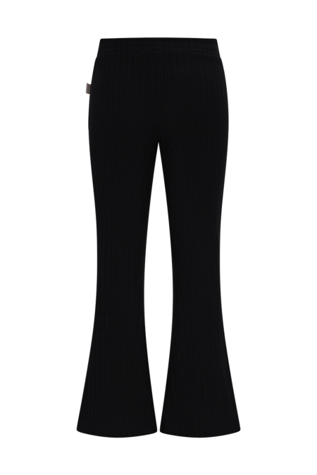 Moodstreet flared broek Bess black (M508-5602-099)