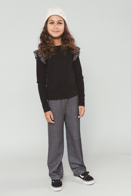 Moodstreet broek Belle jaquard (M508-5606-099)