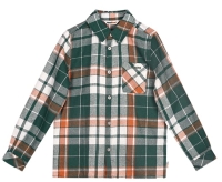 Moodstreet geruite blouse Oliver wasabi green (M508-6102-314)