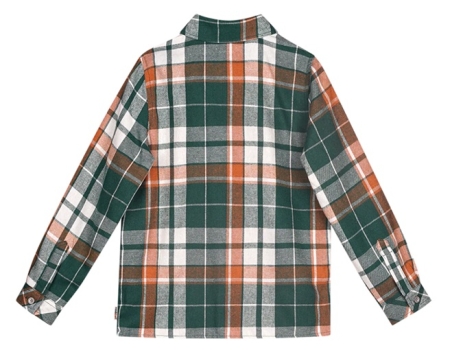 Moodstreet geruite blouse Oliver wasabi green (M508-6102-314)