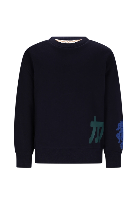 Moodstreet sweater Simon tiger navy (M508-6321-170)
