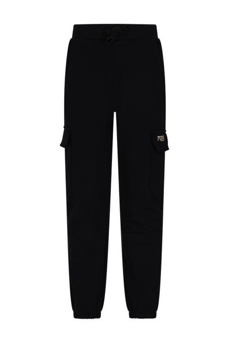 Moodstreet sweat cargo broek Bodi black (M508-6603-099)