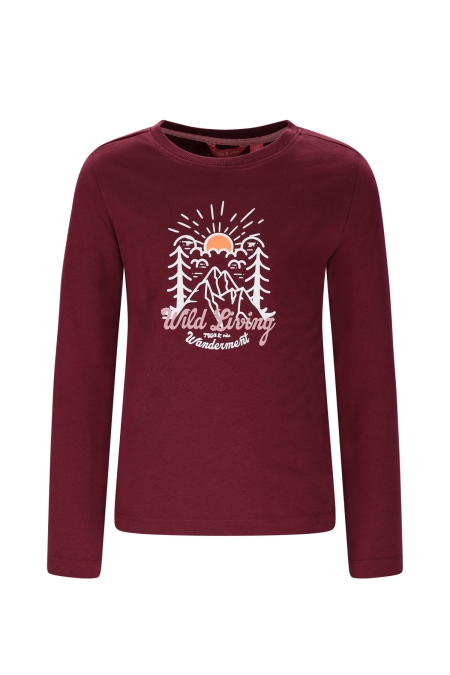 Tygo & Vito longsleeve Linde maroon (X508-5400-280)