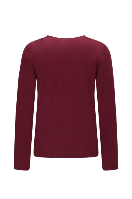 Tygo & Vito longsleeve Linde maroon (X508-5400-280)