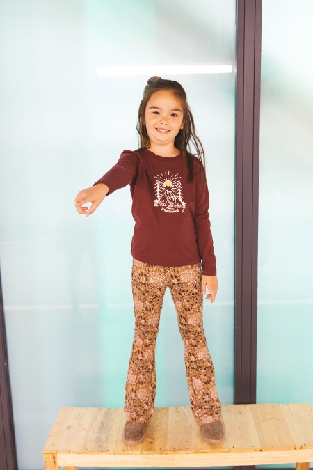 Tygo & Vito longsleeve Linde maroon (X508-5400-280)