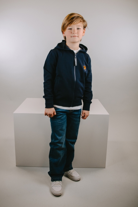Tygo & Vito hoodie vest Colton navy (X508-6304-190)