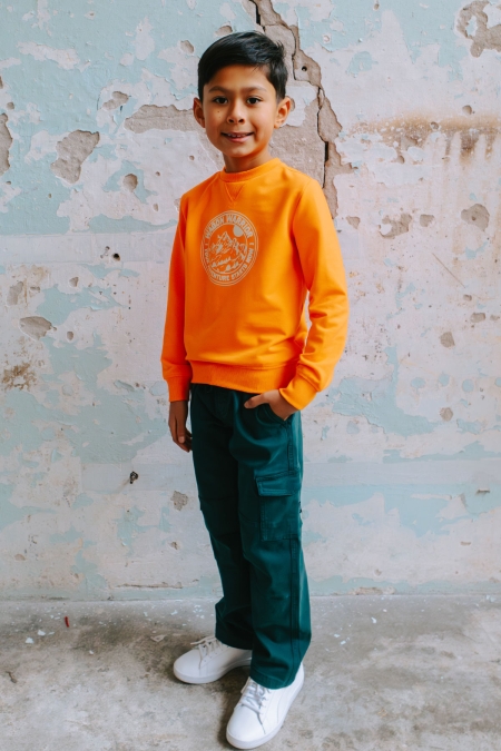 Tygo & Vito sweater Sem orange clownfish (X508-6310A-570)