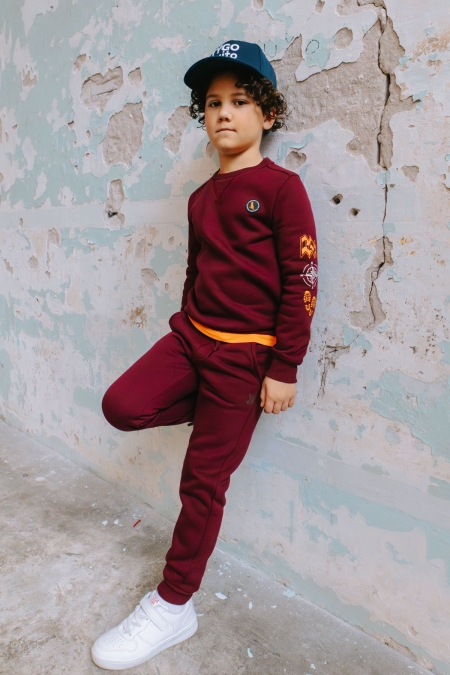 Tygo & Vito sweater Sven maroon (X508-6312-280)