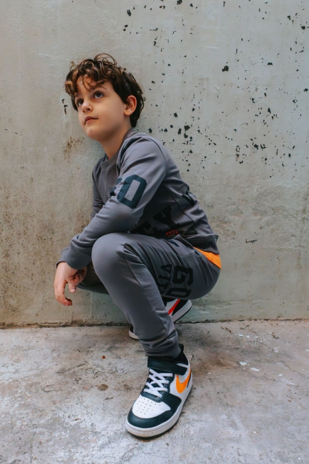 Tygo & Vito sweater Siebe castle rock (X508-6314-080)