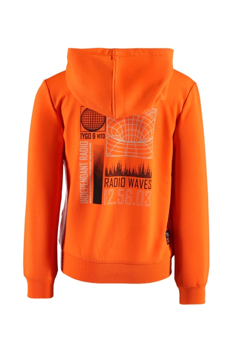 Tygo & Vito hoody Hank orange clownfish (X508-6331-570)