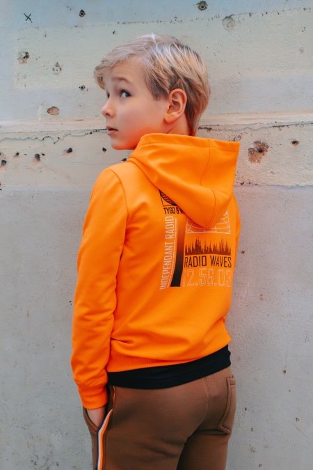 Tygo & Vito hoody Hank orange clownfish (X508-6331-570)