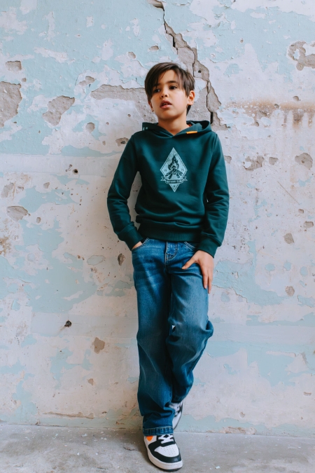 Tygo & Vito hoody Hoby storm green (X508-6336-355)