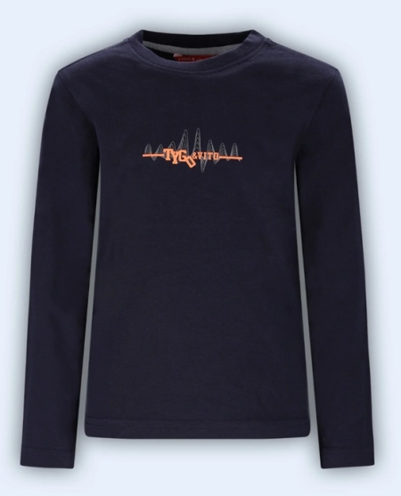 Tygo & Vito longsleeve Mees navy (X508-6410-190)