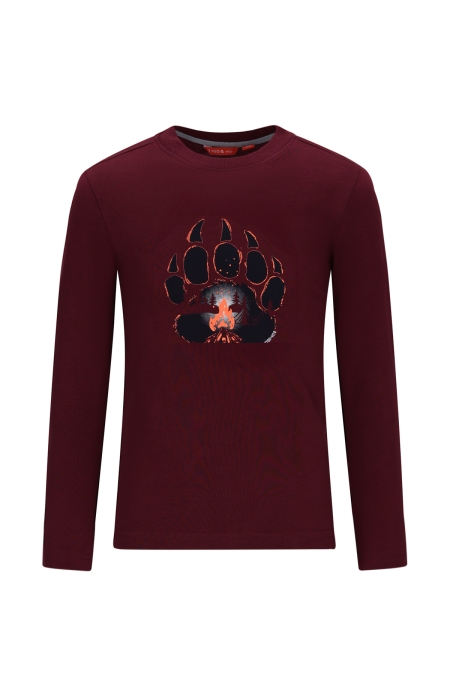 Tygo & Vito longsleeve Max maroon (X508-6411-280)