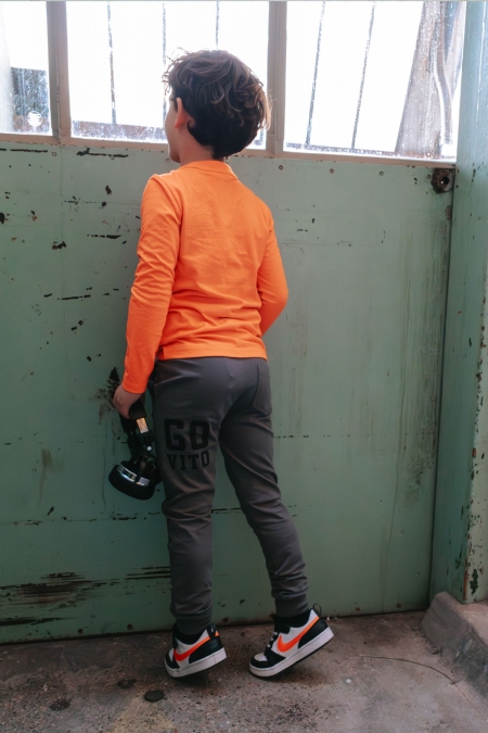 Tygo & Vito longsleeve Mase orange clownfish (X508-6415-570)