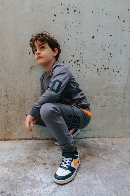 Tygo & Vito jogpants Bikkel castle rock (X508-6631-080)
