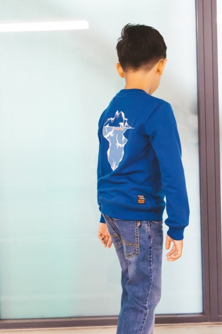 Tygo & Vito sweater Silver estate blue (X509-6311-180)