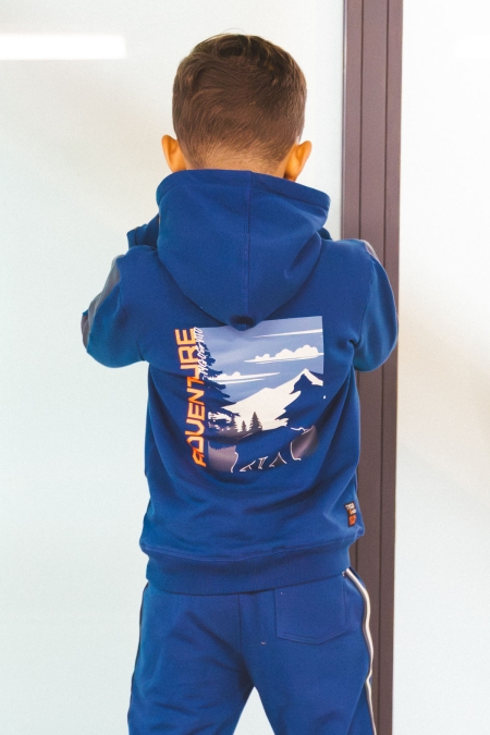 Tygo & Vito hoody Huxley estate blue (X509-6335-180)