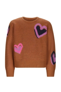 B.Nosy knitted sweater Khloe almond (Y508-5336-508)