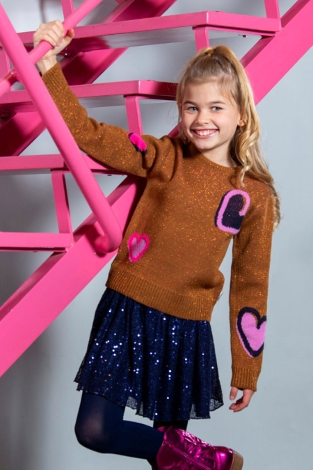 B.Nosy knitted sweater Khloe almond (Y508-5336-508)