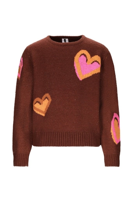 B.Nosy knitted sweater Khloe fudgsickle (Y508-5336-532)
