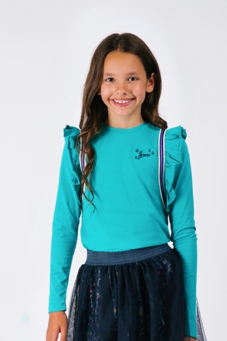 B.Nosy longsleeve Tess porcelain green (Y508-5420-313)